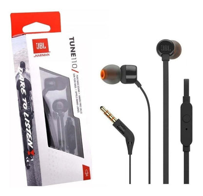 Auriculares JBL Tune 110 Super Bass con Micrófono