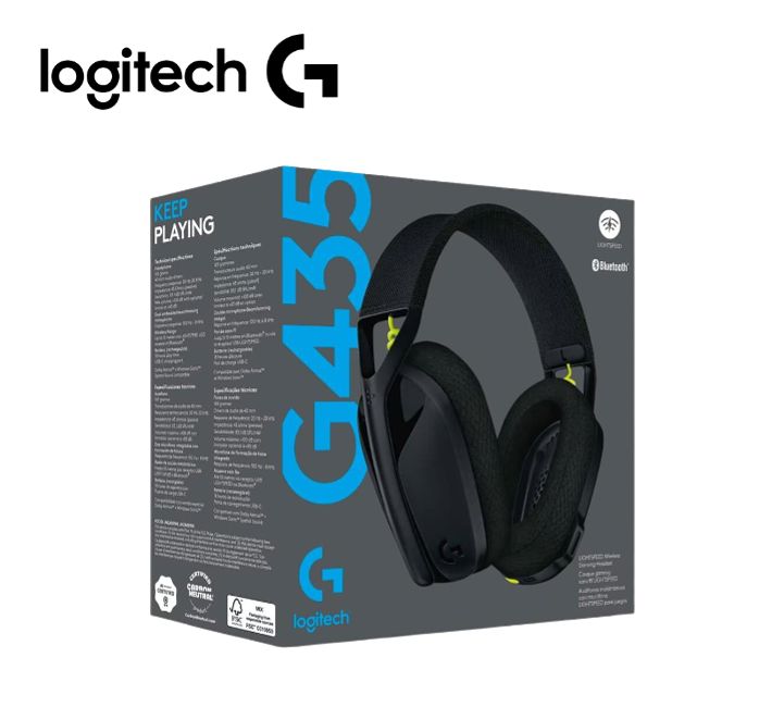 Audífonos Gaming Cableado y Bluetooth Logitech G435