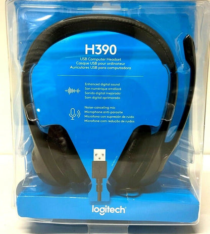 Auriculares Logitech H390 USB para Computadora