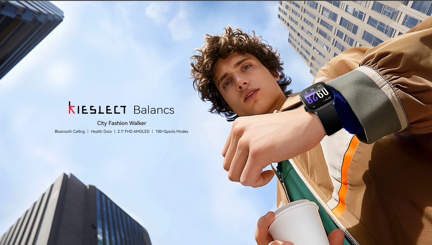 SmartWatch Kieslect Balancs 2.1 Amoled BT 5.2